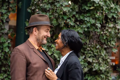 Ralph Brown and Jenny Jules Photo