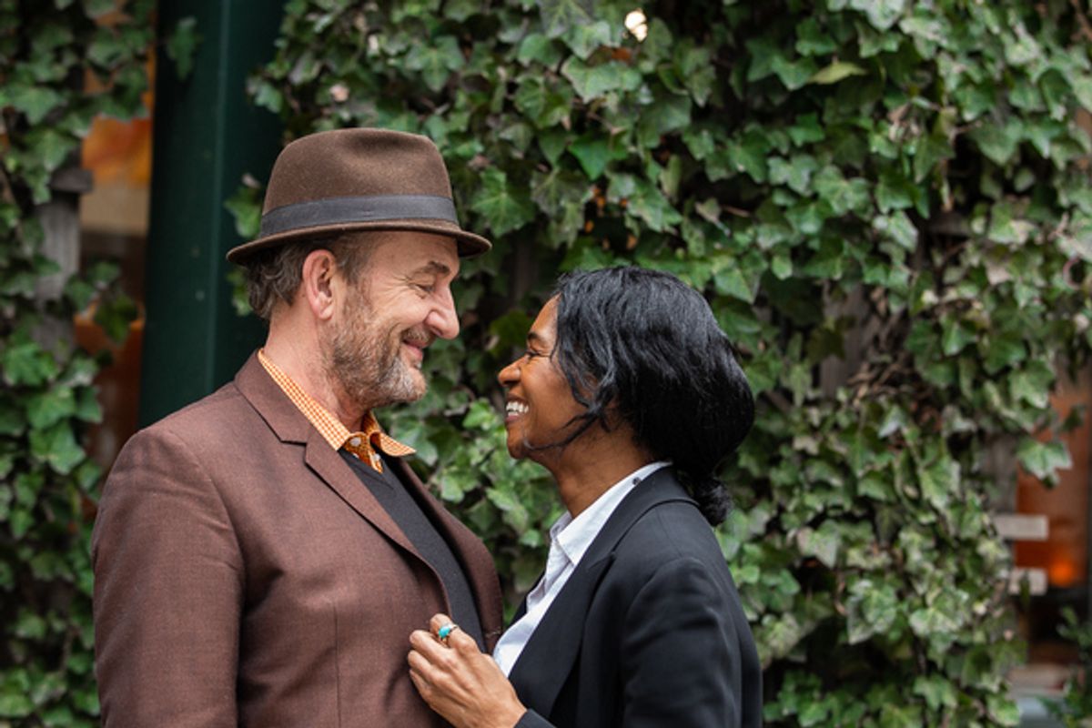 Ralph Brown and Jenny Jules at 