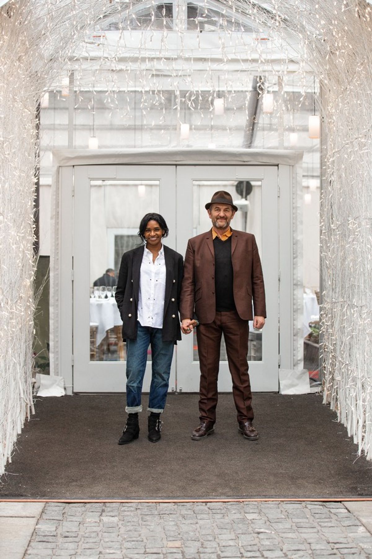 Jenny Jules and Ralph Brown at 