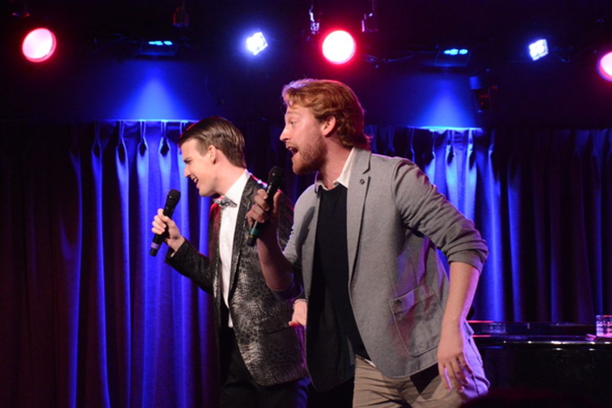 Mark William and Daniel Dunlow at 