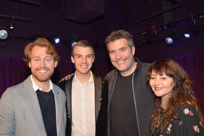 Daniel Dunlow, Mark William, Craig Bierko and Frances Ruffelle Photo