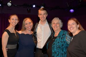 Mark William and his family-Rachel Ruhlman Allison Arisco, Teresa Blowers and Megan R Photo