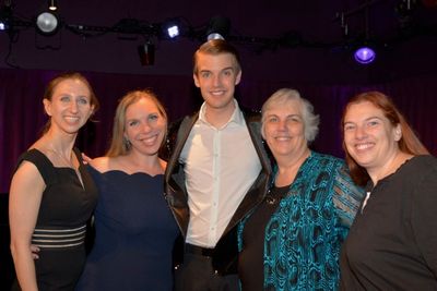 Mark William and his family-Rachel Ruhlman Allison Arisco, Teresa Blowers and Megan R Photo