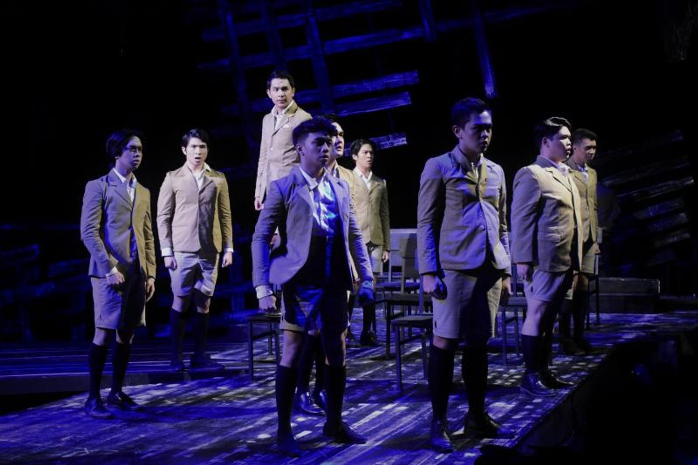 Photo Coverage: First Look at blueREP's SPRING AWAKENING; Show Runs Now Thru Apr. 14  Image