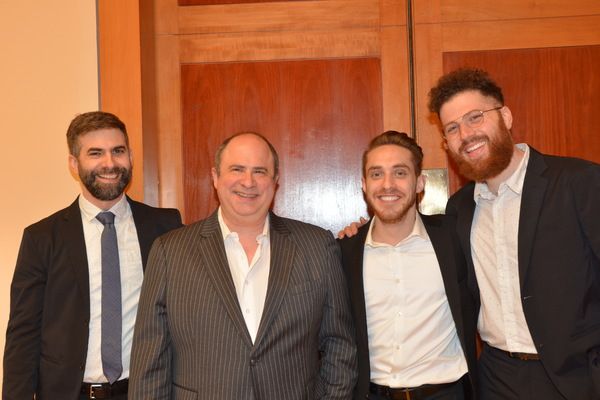 Rob Jost, James Sampliner, Tim Basom and Jamie Eblen Photo