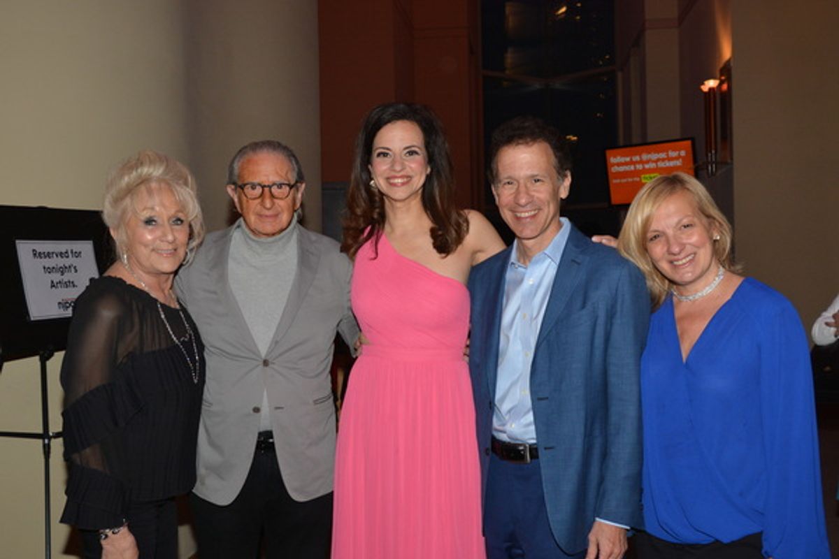 Jill Wood, Sander Jacobs, Mandy Gonzalez, Louis D'Arosio and Kim D'Ambrosie at 