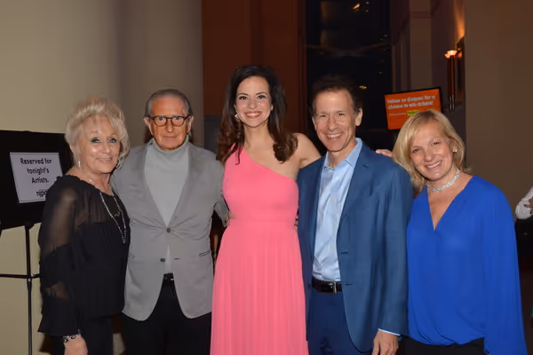 Jill Wood, Sander Jacobs, Mandy Gonzalez, Louis D'Arosio and Kim D'Ambrosie Photo