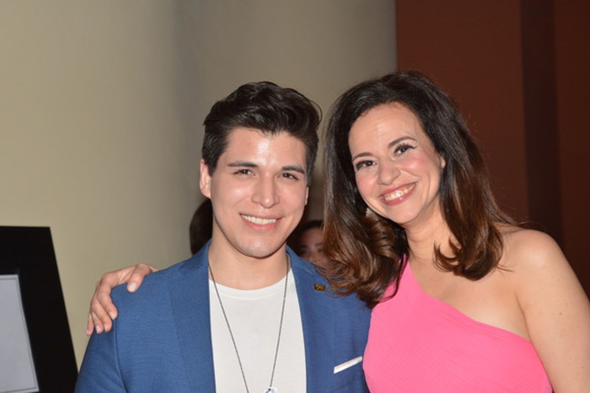 Carlos Clemenz and Mandy Gonzalez at 