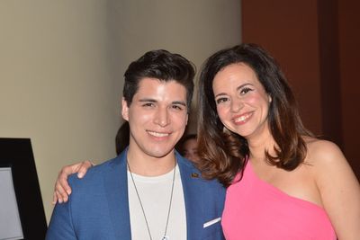 Carlos Clemenz and Mandy Gonzalez Photo