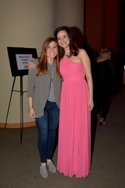 Luren Chapman and Mandy Gonzalez Photo