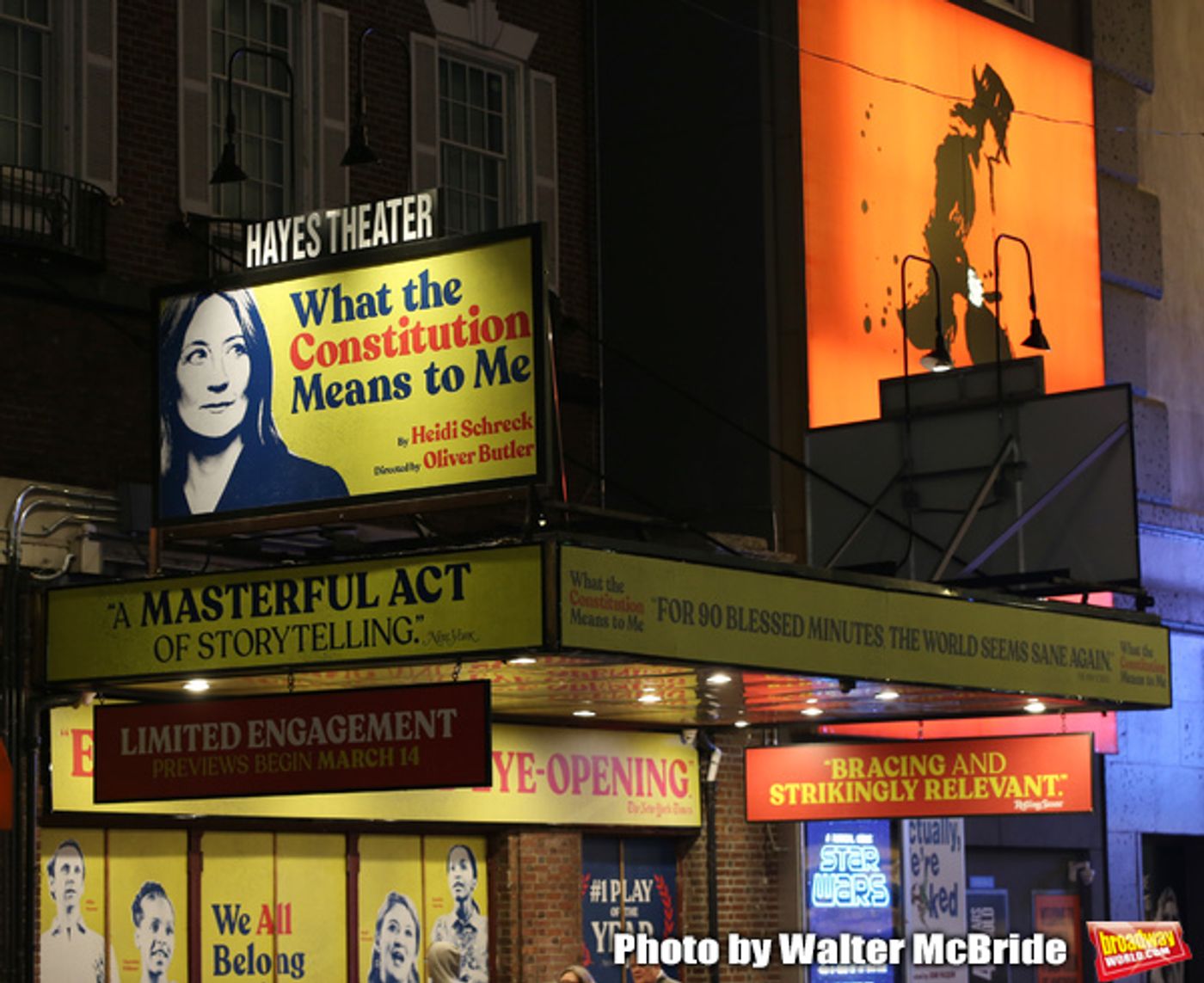 Photo Coverage: Heidi Schreck and the Cast of WHAT THE CONSTITUTION MEANS TO ME Take Opening Night Bows!  Image