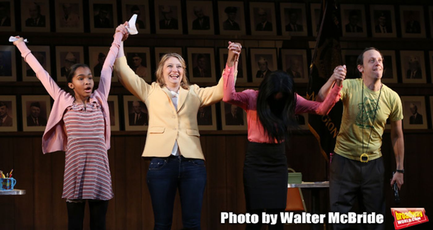 Photo Coverage: Heidi Schreck and the Cast of WHAT THE CONSTITUTION MEANS TO ME Take Opening Night Bows!  Image