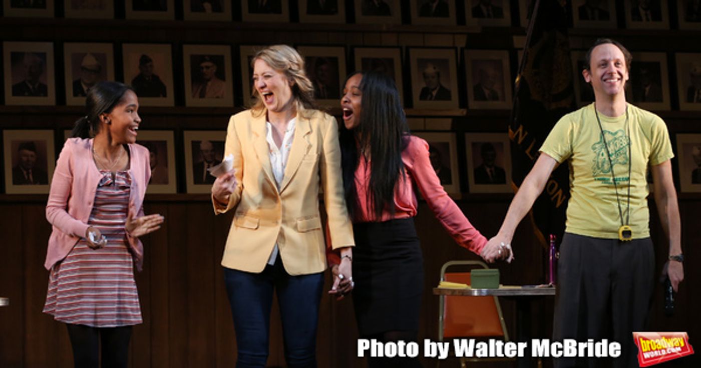Photo Coverage: Heidi Schreck and the Cast of WHAT THE CONSTITUTION MEANS TO ME Take Opening Night Bows!  Image