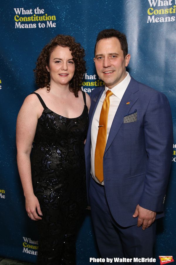 Oliver Butler with his fiance Photo