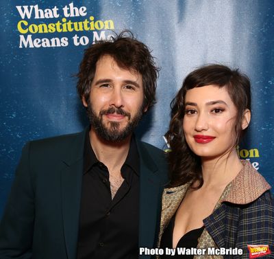 Josh Groban & Girlfriend Schuyler Helford Photo