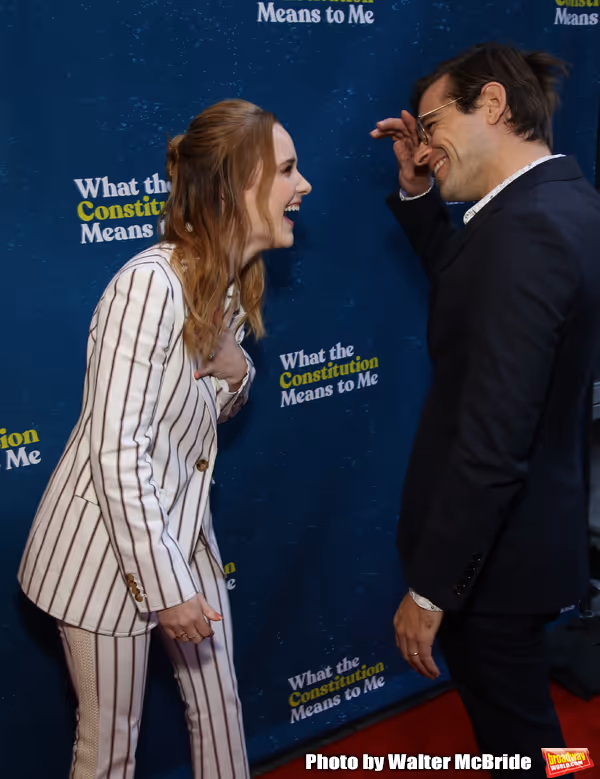 Rachel Brosnahan and Jason Ralph Photo