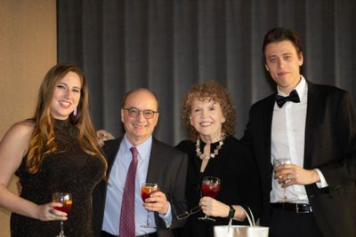 Erika Brinzak; Bob Davis; Marianne Coughlin - RIOULT Board member; Stefano Villabono Photo