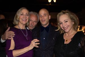 Terry Rieser - RIOULT Board member; Chris George; Gene Colon, Gina Delio @ BroadwayWorld Terry Rieser - RIOULT Board member; Chris George; Gene Colon, Gina Delio Photo