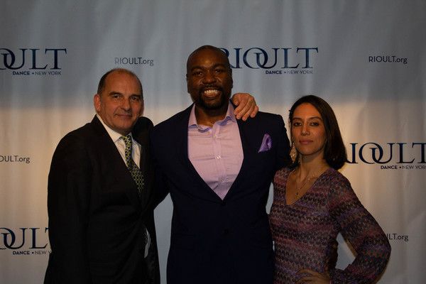Pascal Rioult - Artistic Director; Royce Zachary - former RIOULT Dancer; Debbie Paz G Photo