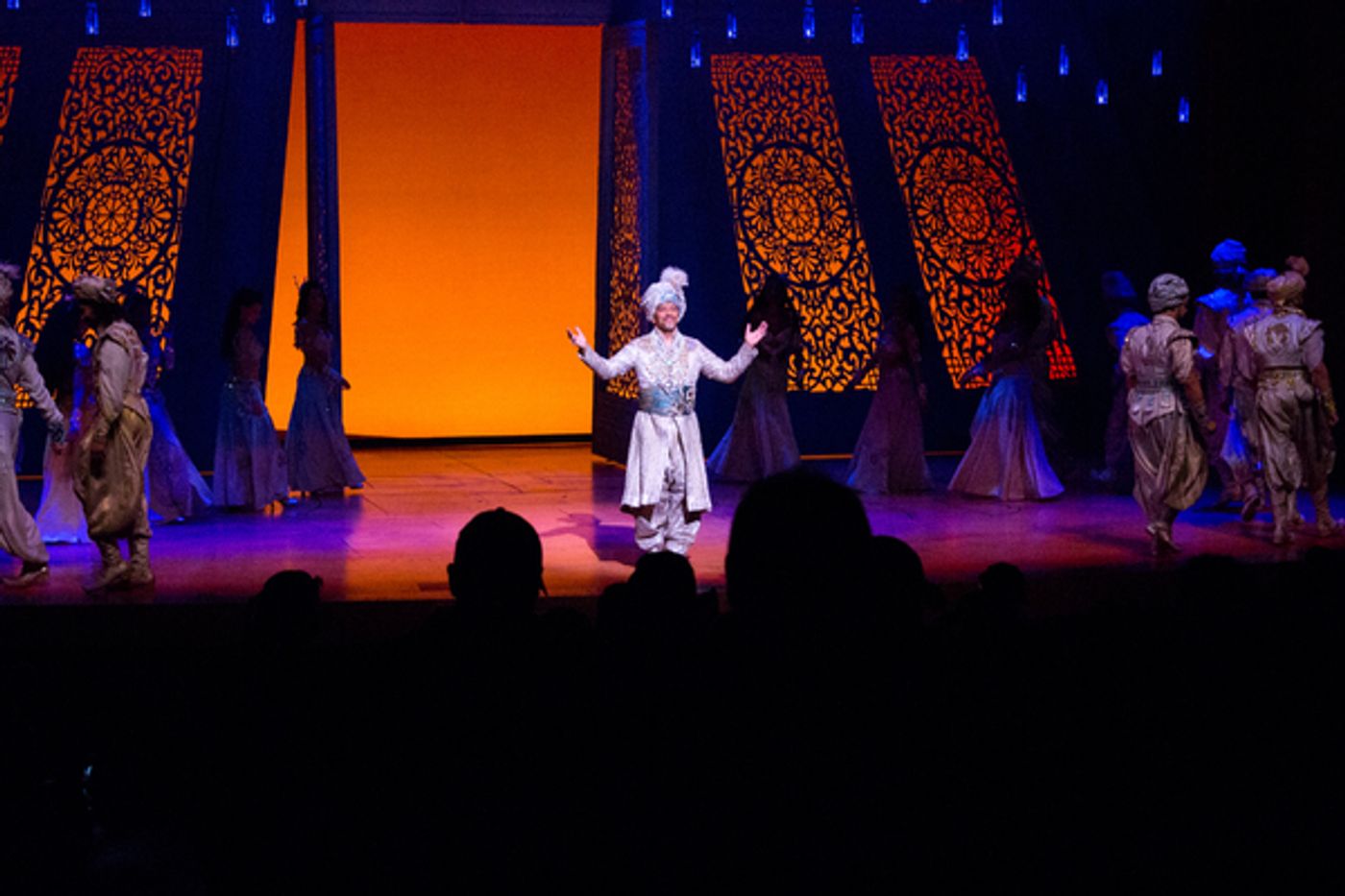 Photo Coverage: 5 Genies (and Disney Alumni) Celebrate ALADDIN's 5th Anniversary on Broadway!  Image