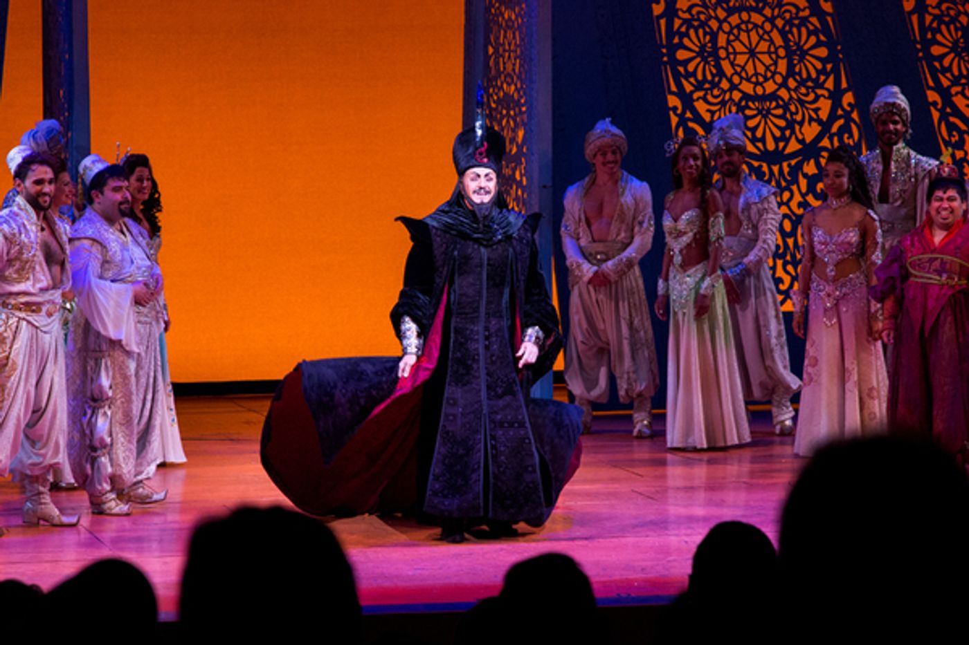 Photo Coverage: 5 Genies (and Disney Alumni) Celebrate ALADDIN's 5th Anniversary on Broadway!  Image