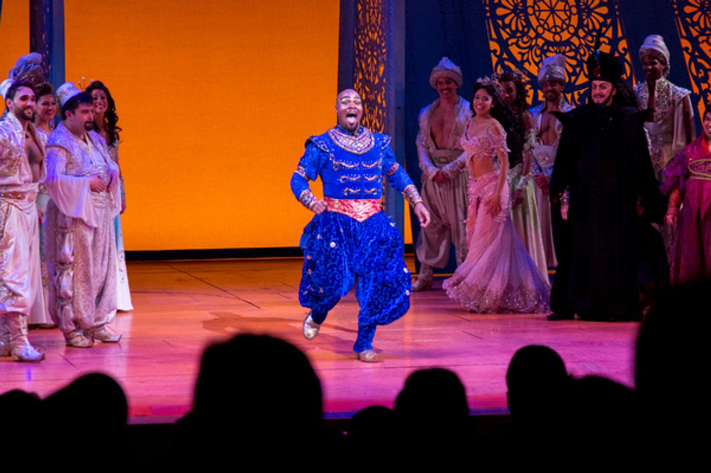 Photo Coverage: 5 Genies (and Disney Alumni) Celebrate ALADDIN's 5th Anniversary on Broadway!  Image