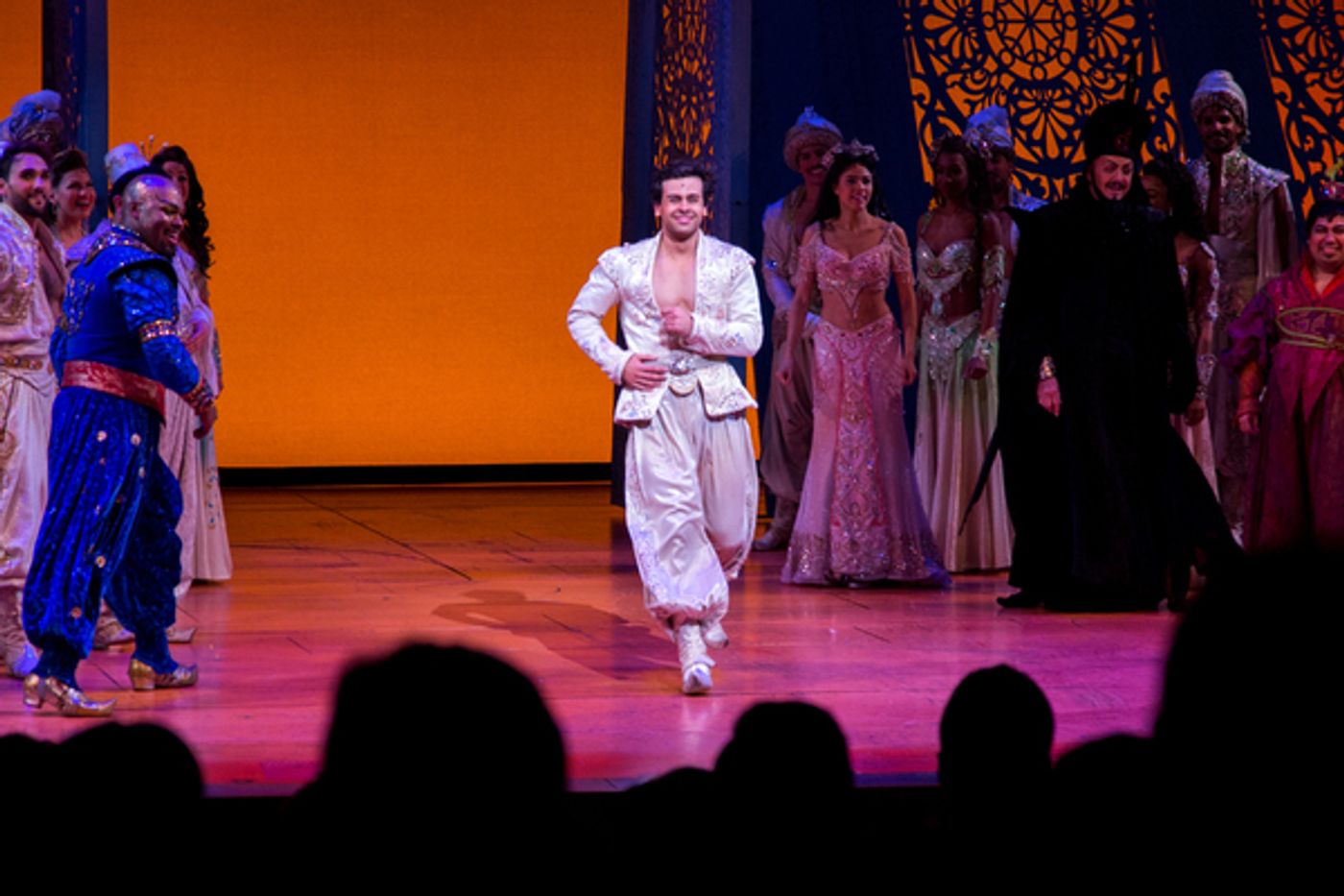 Photo Coverage: 5 Genies (and Disney Alumni) Celebrate ALADDIN's 5th Anniversary on Broadway!  Image