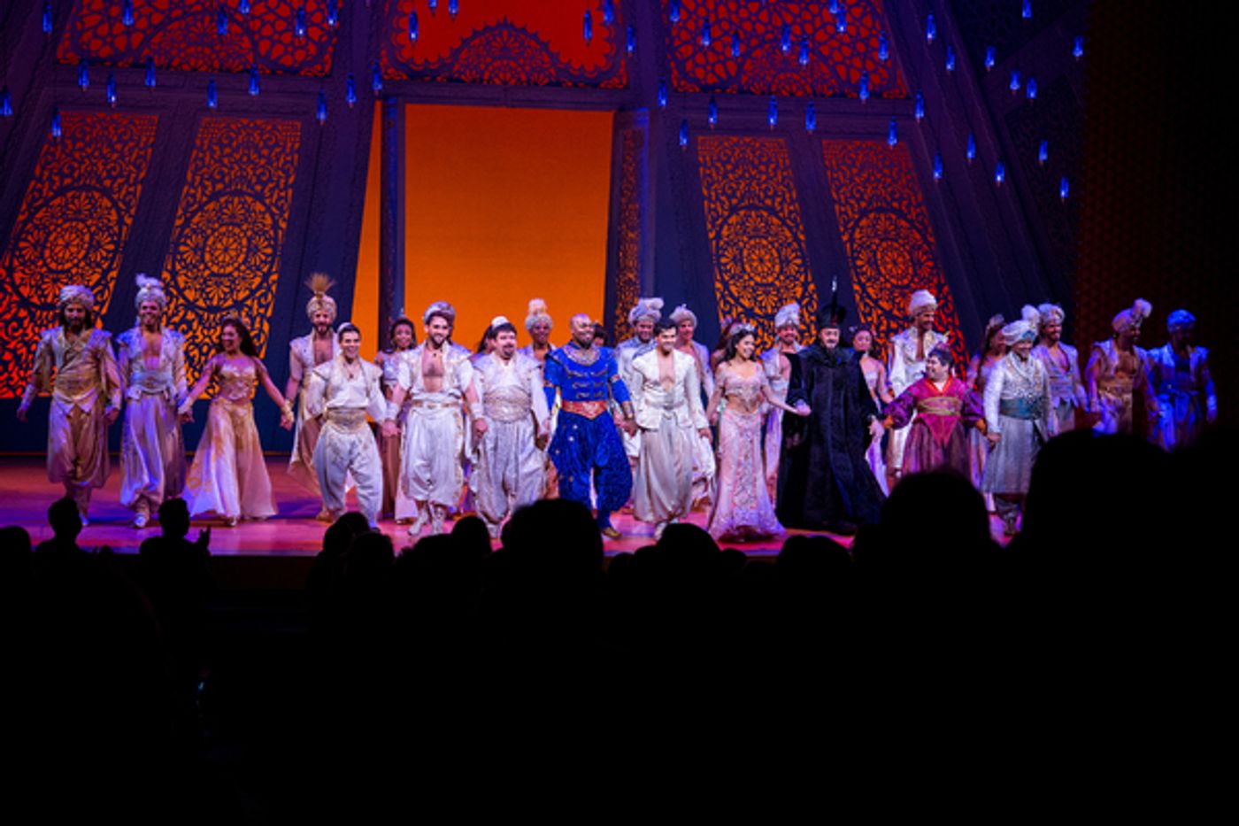 Photo Coverage: 5 Genies (and Disney Alumni) Celebrate ALADDIN's 5th Anniversary on Broadway!  Image