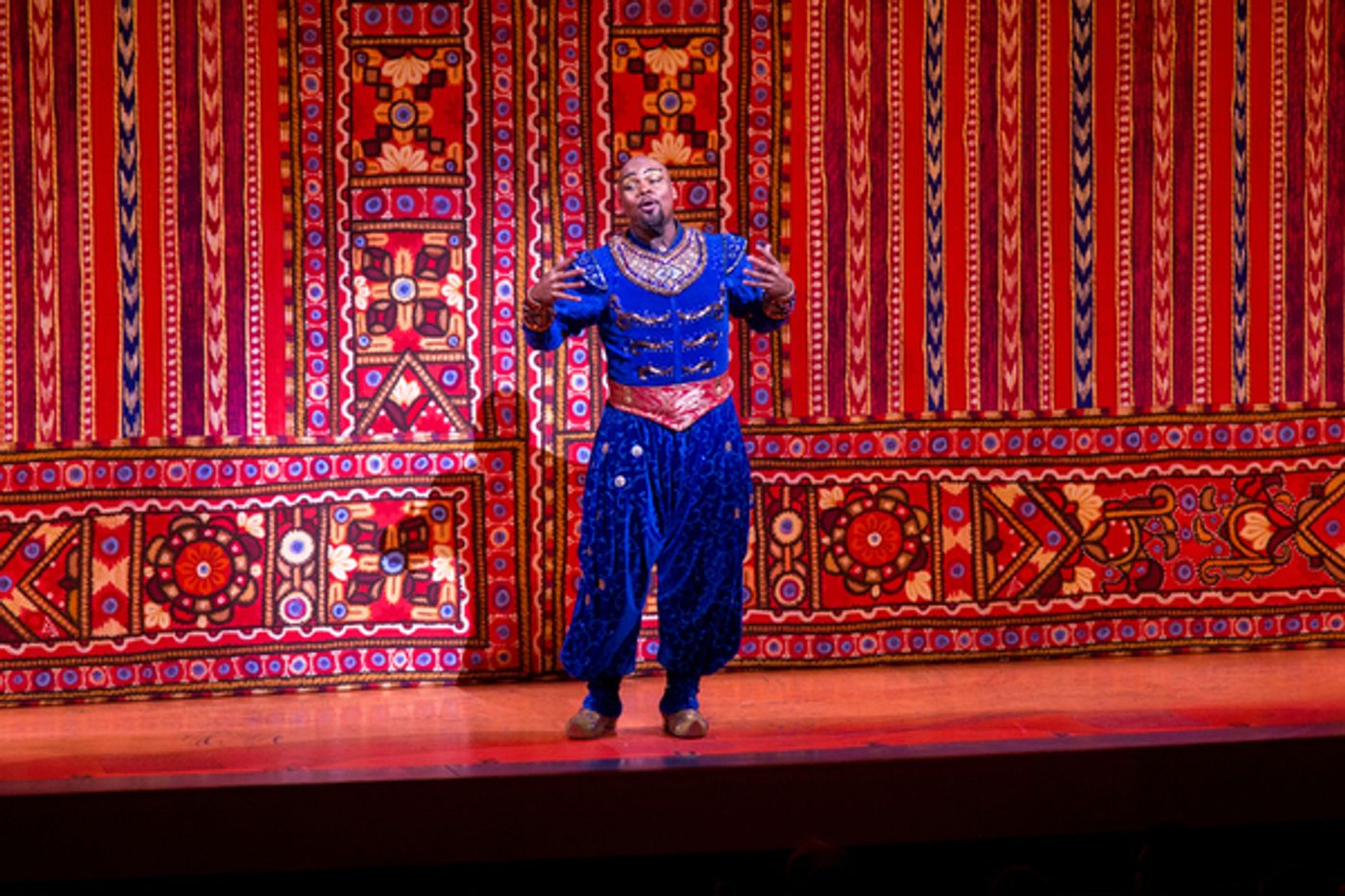 Photo Coverage: 5 Genies (and Disney Alumni) Celebrate ALADDIN's 5th Anniversary on Broadway!  Image