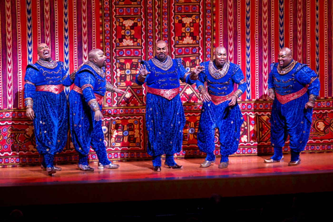 Photo Coverage: 5 Genies (and Disney Alumni) Celebrate ALADDIN's 5th Anniversary on Broadway!  Image