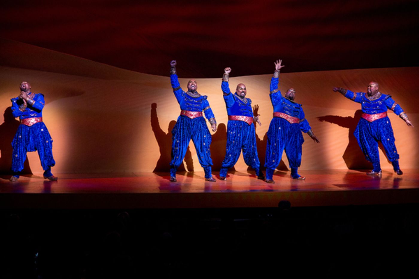 Photo Coverage: 5 Genies (and Disney Alumni) Celebrate ALADDIN's 5th Anniversary on Broadway!  Image