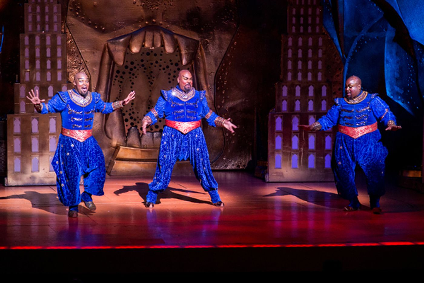 Photo Coverage: 5 Genies (and Disney Alumni) Celebrate ALADDIN's 5th Anniversary on Broadway!  Image