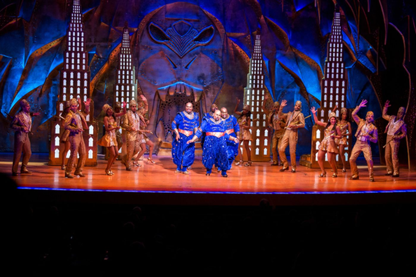 Photo Coverage: 5 Genies (and Disney Alumni) Celebrate ALADDIN's 5th Anniversary on Broadway!  Image