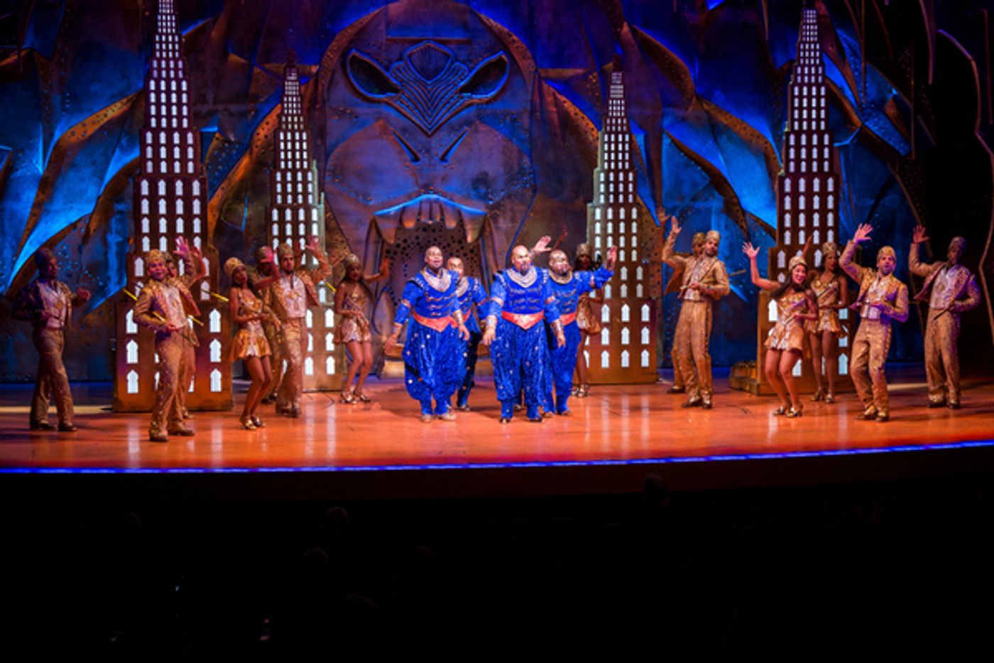 Photo Coverage: 5 Genies (and Disney Alumni) Celebrate ALADDIN's 5th Anniversary on Broadway!  Image