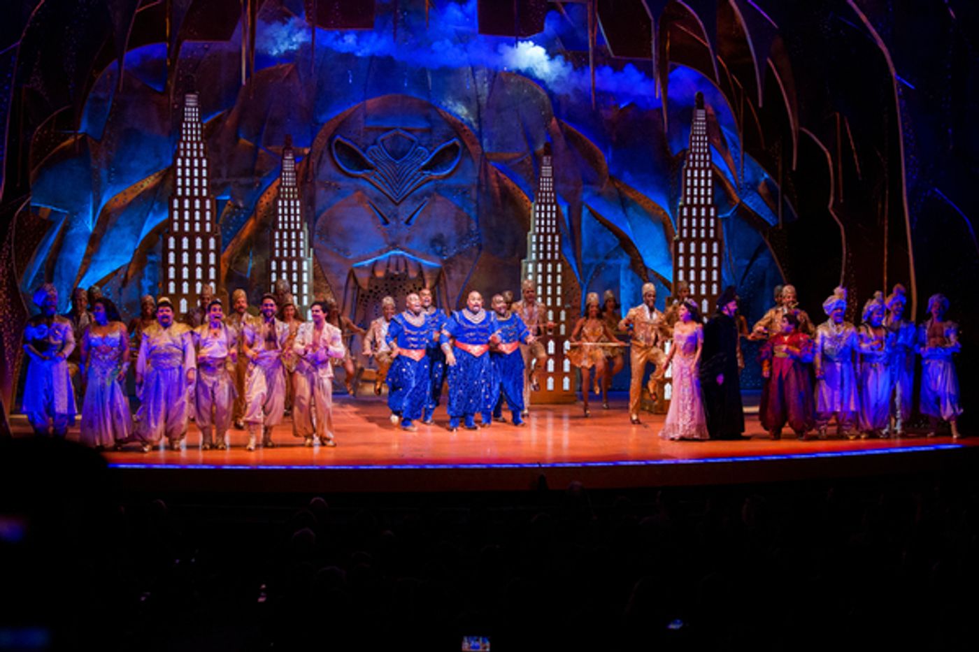 Photo Coverage: 5 Genies (and Disney Alumni) Celebrate ALADDIN's 5th Anniversary on Broadway!  Image