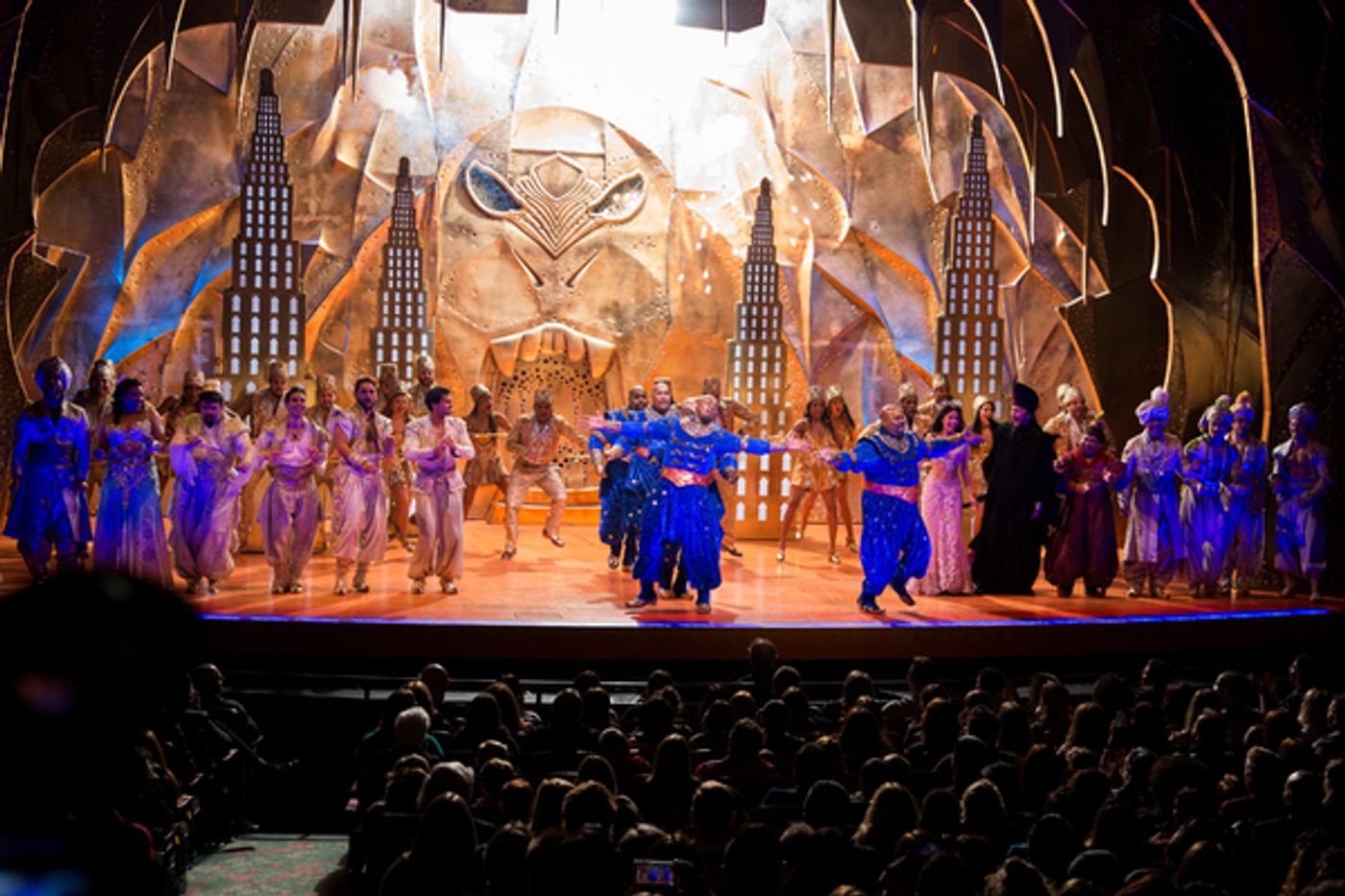 Photo Coverage: 5 Genies (and Disney Alumni) Celebrate ALADDIN's 5th Anniversary on Broadway!  Image
