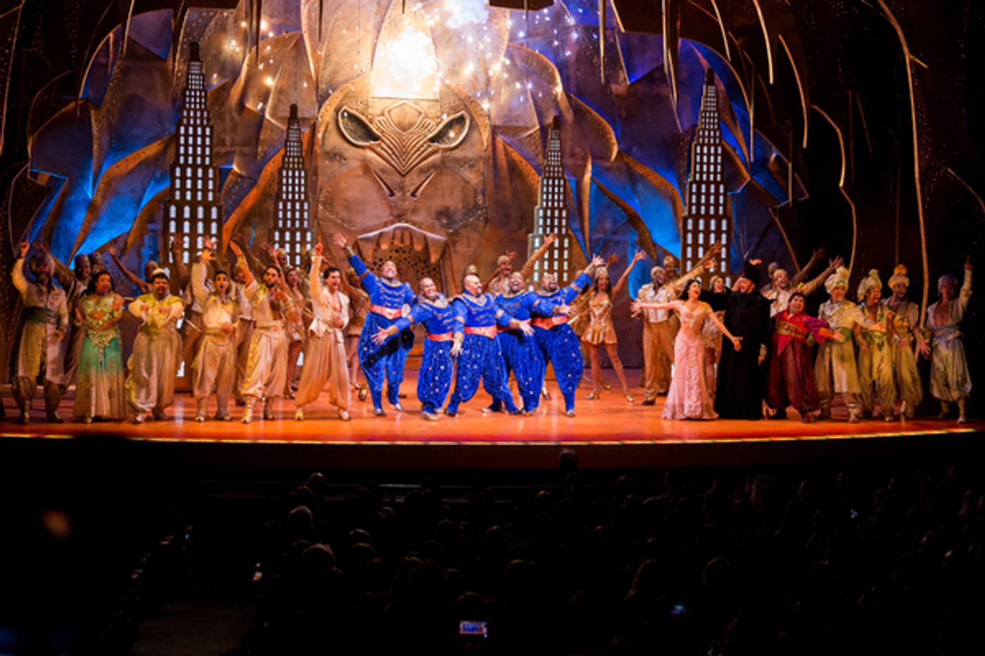 Photo Coverage: 5 Genies (and Disney Alumni) Celebrate ALADDIN's 5th Anniversary on Broadway!  Image