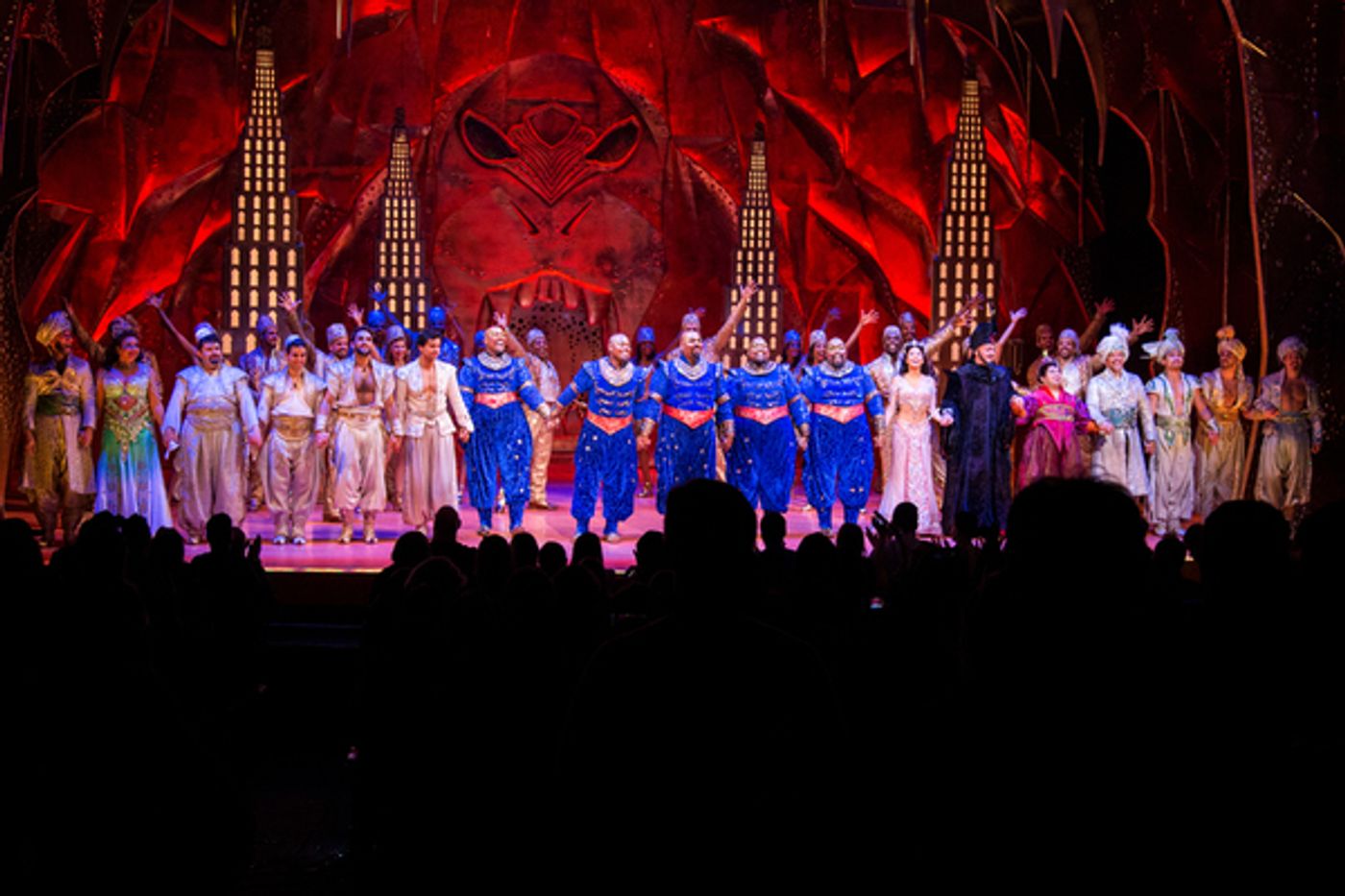 Photo Coverage: 5 Genies (and Disney Alumni) Celebrate ALADDIN's 5th Anniversary on Broadway!  Image