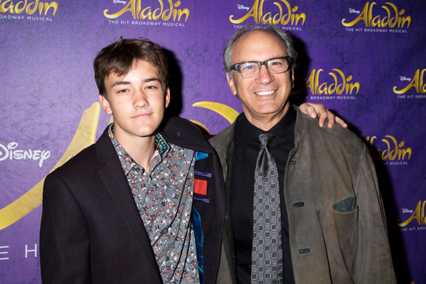 Photo Coverage: 5 Genies (and Disney Alumni) Celebrate ALADDIN's 5th Anniversary on Broadway!  Image