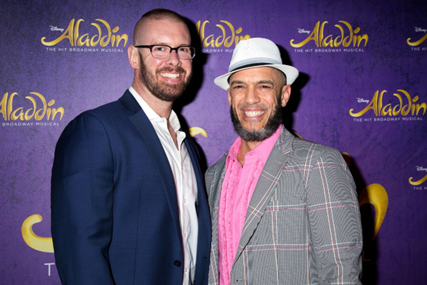 Photo Coverage: 5 Genies (and Disney Alumni) Celebrate ALADDIN's 5th Anniversary on Broadway!  Image
