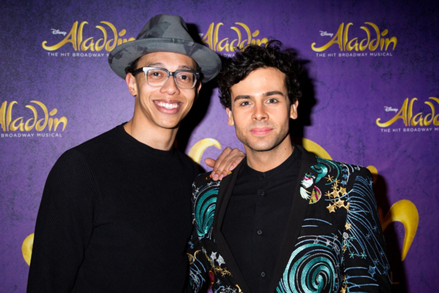 Photo Coverage: 5 Genies (and Disney Alumni) Celebrate ALADDIN's 5th Anniversary on Broadway!  Image