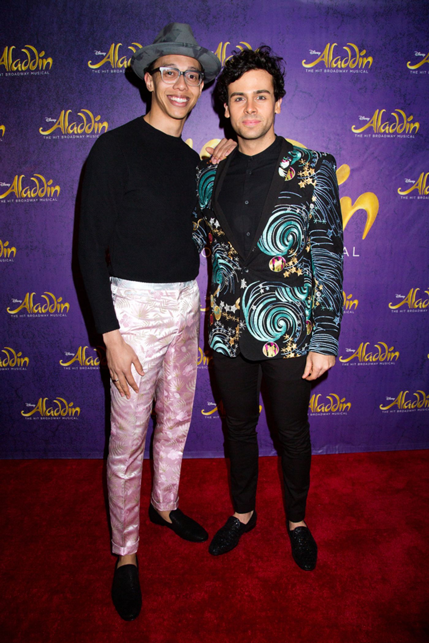 Photo Coverage: 5 Genies (and Disney Alumni) Celebrate ALADDIN's 5th Anniversary on Broadway!  Image