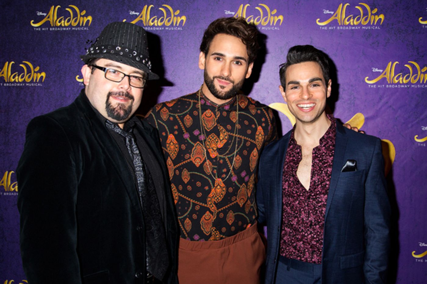 Photo Coverage: 5 Genies (and Disney Alumni) Celebrate ALADDIN's 5th Anniversary on Broadway!  Image