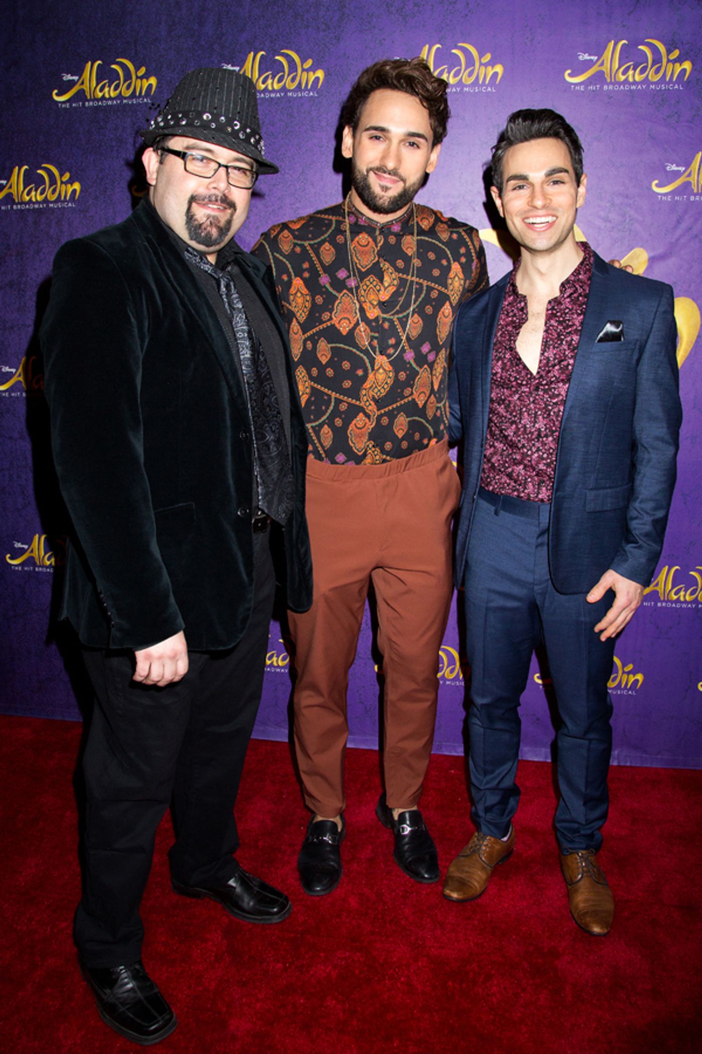 Photo Coverage: 5 Genies (and Disney Alumni) Celebrate ALADDIN's 5th Anniversary on Broadway!  Image
