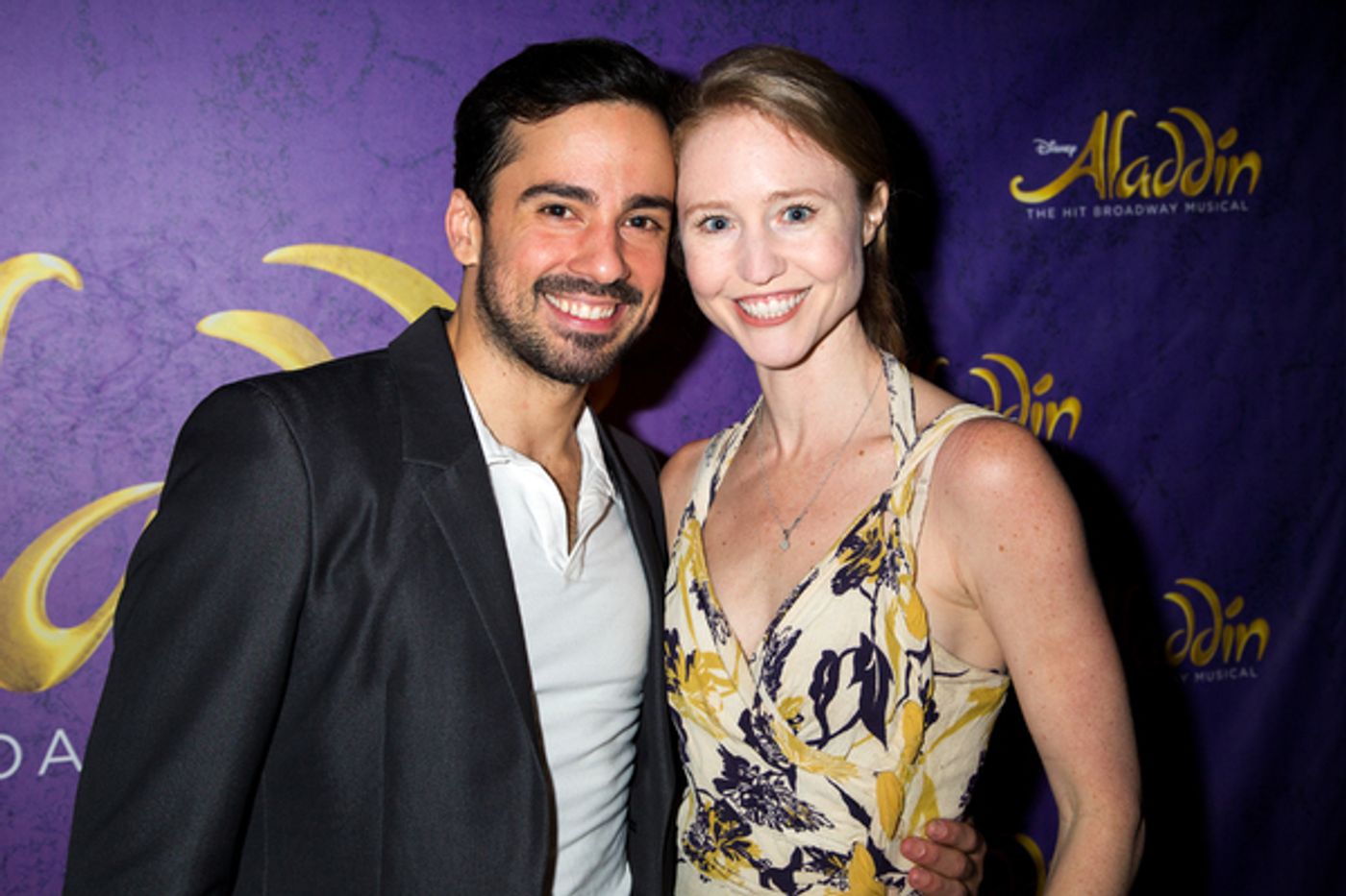 Photo Coverage: 5 Genies (and Disney Alumni) Celebrate ALADDIN's 5th Anniversary on Broadway!  Image