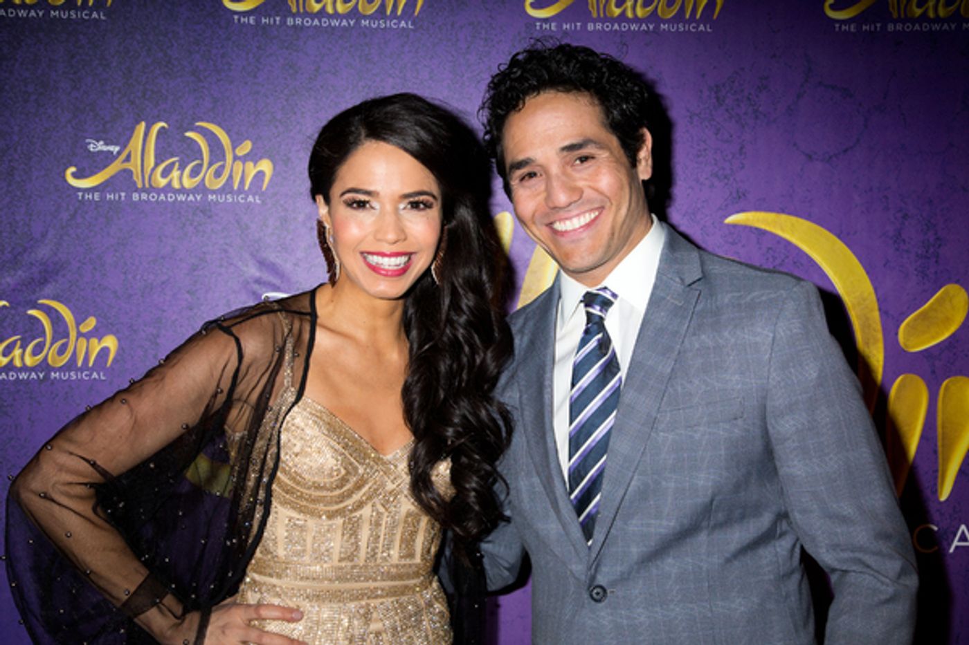 Photo Coverage: 5 Genies (and Disney Alumni) Celebrate ALADDIN's 5th Anniversary on Broadway!  Image