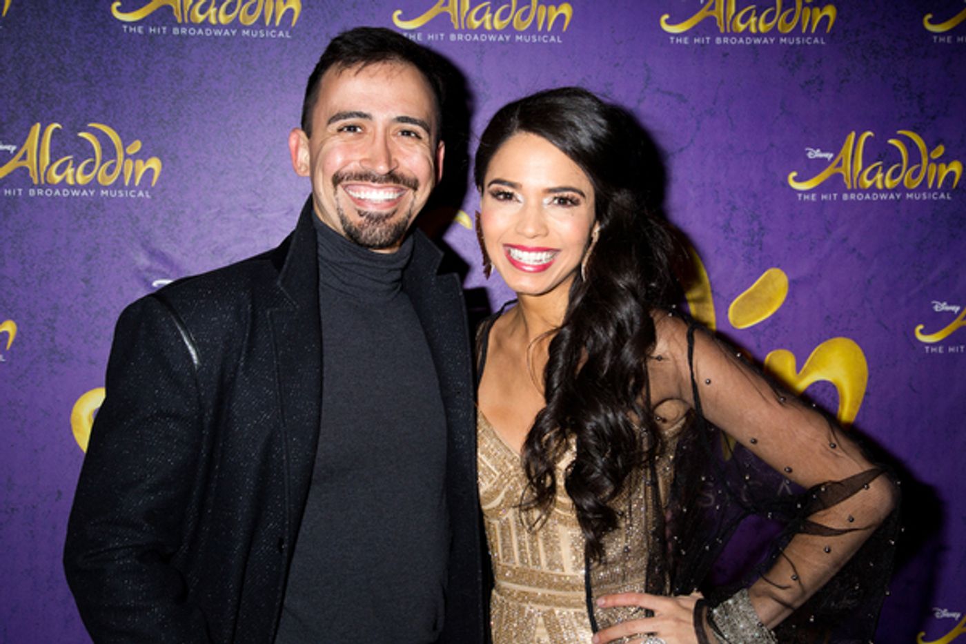 Photo Coverage: 5 Genies (and Disney Alumni) Celebrate ALADDIN's 5th Anniversary on Broadway!  Image