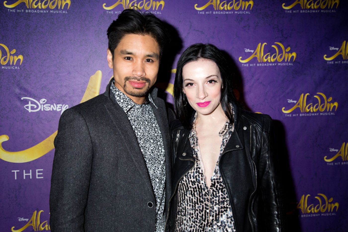 Photo Coverage: 5 Genies (and Disney Alumni) Celebrate ALADDIN's 5th Anniversary on Broadway!  Image