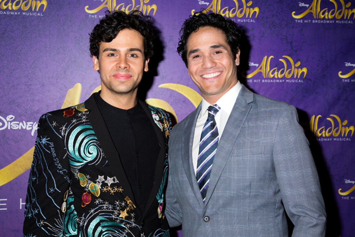 Photo Coverage: 5 Genies (and Disney Alumni) Celebrate ALADDIN's 5th Anniversary on Broadway!  Image