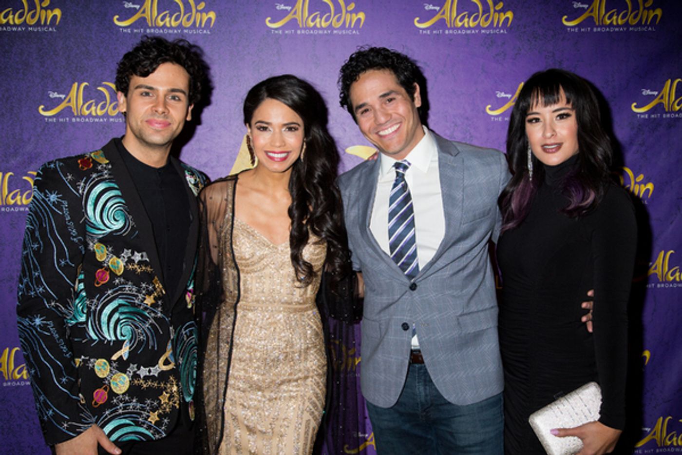 Photo Coverage: 5 Genies (and Disney Alumni) Celebrate ALADDIN's 5th Anniversary on Broadway!  Image